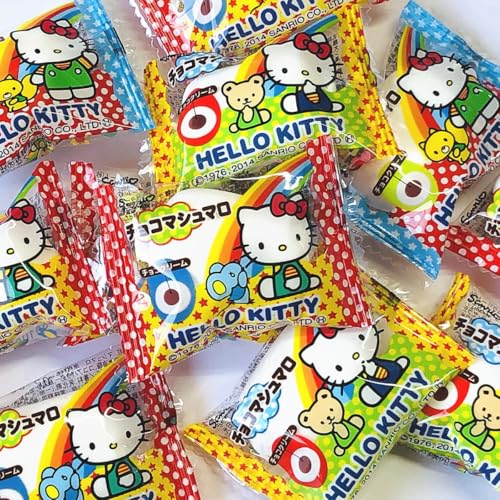 ハローキティ♡レトロ　チョコソフト　根付け　タグ付き ハローキティ♡レトロ チョコソフト 根付け タグ付き ハロー